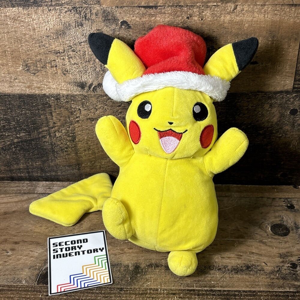 Pokémon Holiday Christmas Plush - Pikachu 2020 Santa Hat WCT Toy Collectible